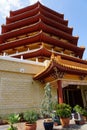 Pagoda at a buddhist temple Royalty Free Stock Photo