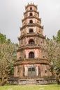 The Pagoda of the Celestial Lady in Hue Vietnam - Chua Thien Mu