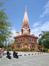 Pagoda of Chalong temple, wat chalong,Phuket
