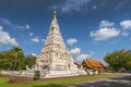 Pagoda or chedi, Wat Chedi Liam restored Wiang Kum Kam settlement, Chiang Mai, Northern Thailand Royalty Free Stock Photo