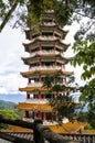 Pagoda Chin Swee Caves Temple, Genting Highland, Pahang, Malaysia Royalty Free Stock Photo