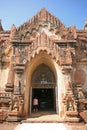 Pagoda entrance in Bagan Royalty Free Stock Photo