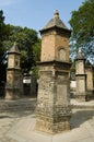 The Pagoda Forest at CiEn Temple. Royalty Free Stock Photo