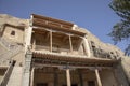 Pagoda on front of Mogao Grottoes boardwalk, Dunhuang, Ganzu, Ch