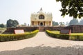 Pagoda imitating buddha nirvana place