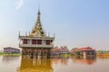 Pagoda in Inle lake, Myanmar. Royalty Free Stock Photo