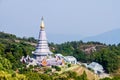 Pagoda on Inthanon mountain chiangmai Thailand
