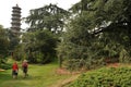 The Pagoda at The Kew Gradens in London, England Royalty Free Stock Photo