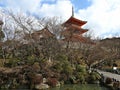Pagoda at Kiyomizudera, Kyoto, Japan
