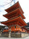 Pagoda at Kiyomizudera, Kyoto, Japan
