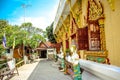 Pagoda Laem Sor, Thailand Koh Samui Royalty Free Stock Photo