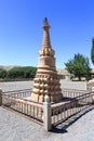 Pagoda in Mogao Caves, Dunhuang Royalty Free Stock Photo