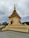 Pagoda monument Wat Tham Kham Royalty Free Stock Photo