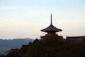 Pagoda overlooking Kyoto