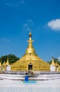 Myawaddy, Myanmar : Pagoda prayer temple.