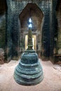 The pagoda sacred stone in the centre of Preah Khan temple, Angkor Wat.