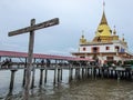 Pagoda in the sea