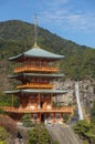 Pagoda of Seiganto-ji Temple in Japan Royalty Free Stock Photo