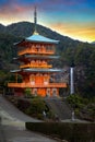 Pagoda of Seiganto-ji Temple at Nachi Katsuura