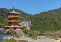 Pagoda of Seiganto-ji Temple, Wakayama, Japan Royalty Free Stock Photo