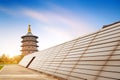 Pagoda in Sui and Tang National Historical Park, Luoyang, China Royalty Free Stock Photo