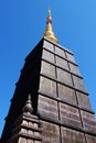 Pagoda in temple of thailand Royalty Free Stock Photo