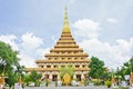 pagoda at Thai temple style in Khon Kaen Thailand Royalty Free Stock Photo