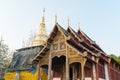 Pagoda under construction at Wat Phra Singh