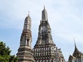 Pagoda in Wat Arun (Temple of the Dawn) Royalty Free Stock Photo