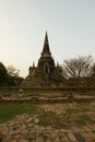 Pagoda at Wat Chaiwattanaram Temple, Ayutthaya, Th