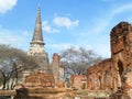 Pagoda at Wat Chaiwattanaram Temple