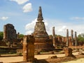 Pagoda at Wat Chaiwattanaram Temple