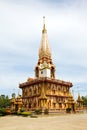 Pagoda in Wat Chalong or Chaitharam Temple