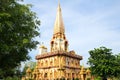 Pagoda in Wat Chalong or Chaitharam Temple