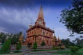 Pagoda in wat chalong phuket, THAILAND