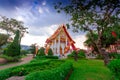 Pagoda in wat chalong phuket, THAILAND