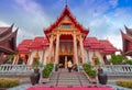 Pagoda in wat chalong phuket, THAILAND