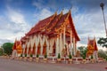 Pagoda in wat chalong phuket, THAILAND