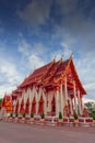 Pagoda in wat chalong phuket, THAILAND