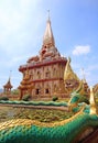 Pagoda Wat Chalong temple in Phuket