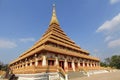 Pagoda at Wat Nongwang, Khon kaen Thailand Royalty Free Stock Photo