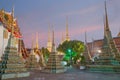 Pagoda in Wat Pho temple ,Bangkok,Thailand Royalty Free Stock Photo