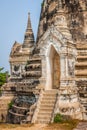 Pagoda at wat phra sri sanphet temple, Ayutthaya, Thailand Royalty Free Stock Photo