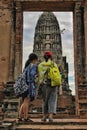 Pagoda Wat Ratchaburana Ayutthaya Thailand