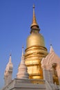 Pagoda in Wat Saun Dork, Chiang Mai, Thailand Royalty Free Stock Photo