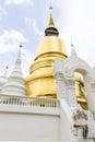 Pagoda at Wat Suan Dok in Chiang Mai, Thailand Royalty Free Stock Photo