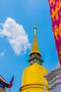 pagoda at wat Suan dok,Chiang Mai, Thailand Royalty Free Stock Photo