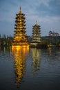 Pagodas Guilin, China