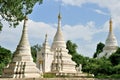 Pagodas in Inwa Royalty Free Stock Photo