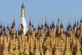 Pagodas at Kakku Royalty Free Stock Photo